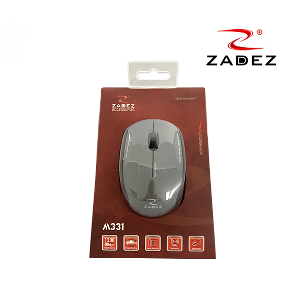 Chuột Không Dây Wireless ZADEZ M331 - Hàng Chính Hãng