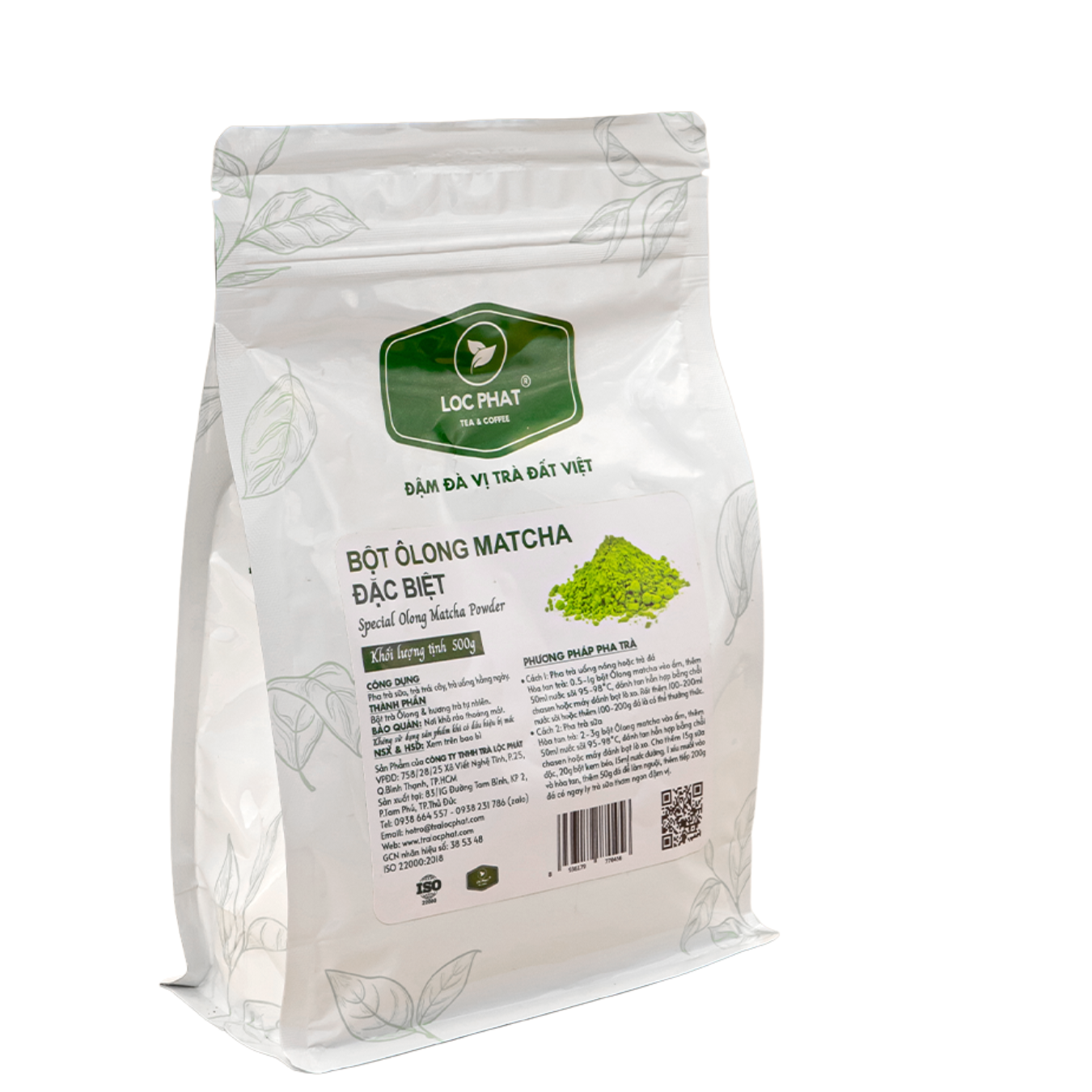 BỘT ÔLONG MATCHA ĐẶC BIỆT LỘC PHÁT 500G