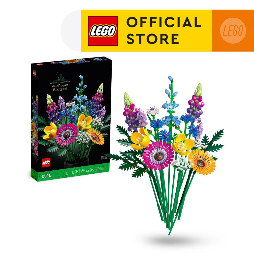 LEGO Icons 10313 Đồ chơi lắp ráp Bó Hoa Trang Trí LEGO (939 Chi Tiết)