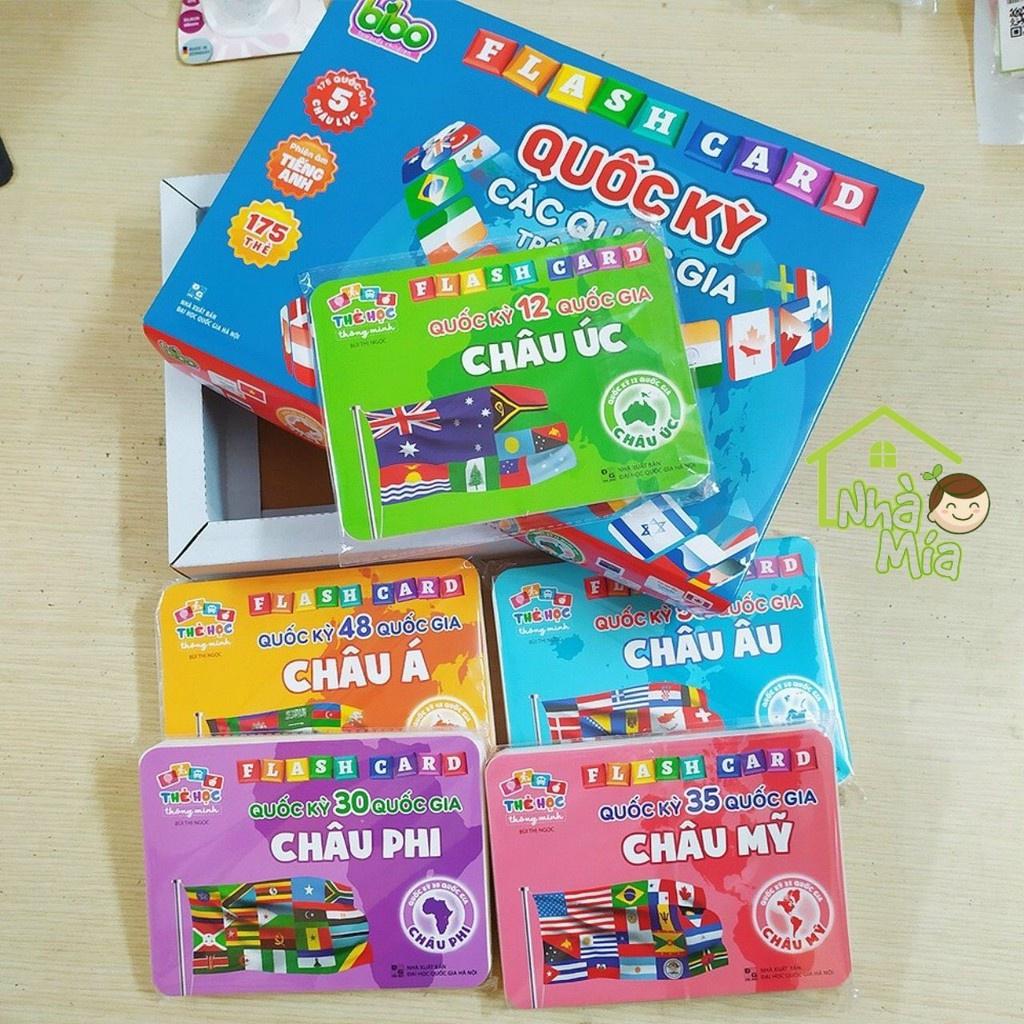 Thẻ Flashcard thẻ các nước - Cùng bé khám phá các quốc gia trên thế giới