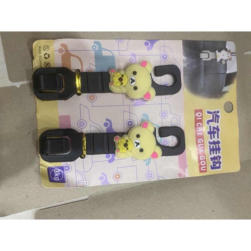 Bộ 2 Móc Treo Đồ Sau Ghế Ô Tô Nhiều Hình Dễ Thương –  Tiện Dụng Dành Cho Ô Tô, Xe Hơi Siêu Bền