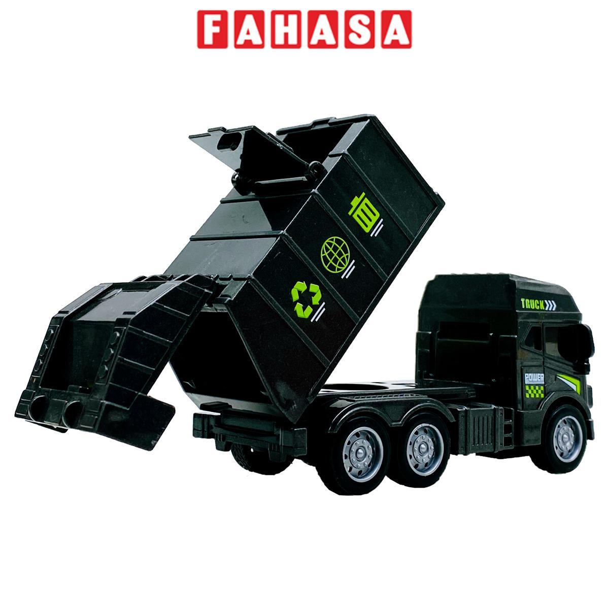 Đồ Chơi Mô Hình Xe Chở Rác Chạy Trớn - Kingdom Toys 7621 (850-4) - Mẫu 4