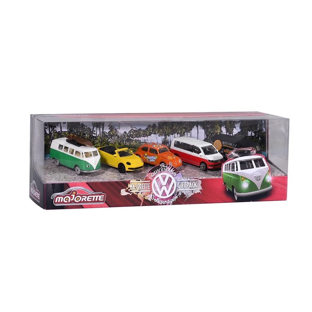 Bộ 5 xe mô hình MAJORETTE Volkswagen 5 Pieces Giftpack