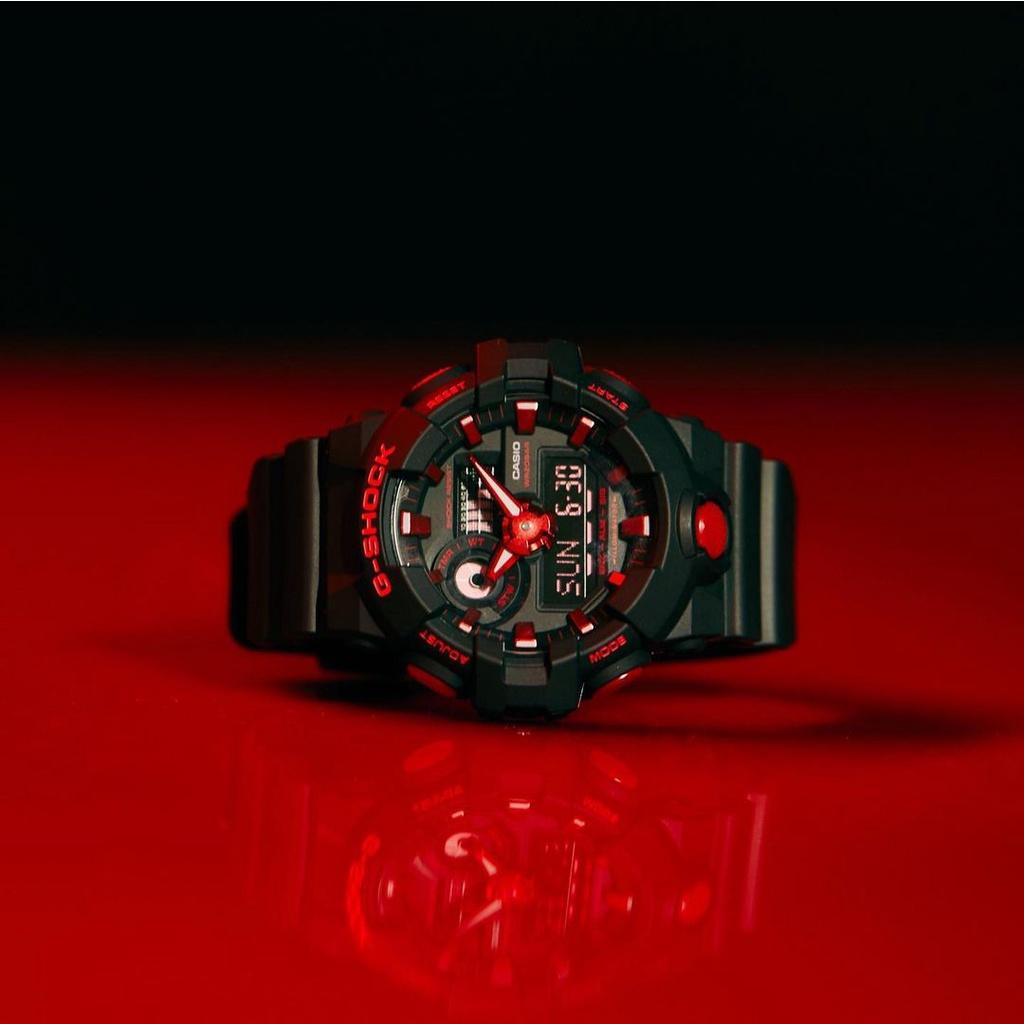 Đồng Hồ Nam Dây Nhựa G-Shock GA-700BNR-1A | GA-700BNR-1A