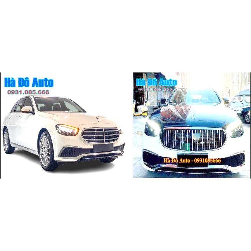 Mặt Ca Lăng Mercedes E 200 Exclusive 2021 2022 2023 Độ Lên Maybach - Mặt Ca Lăng E 200 Kiểu MayBach