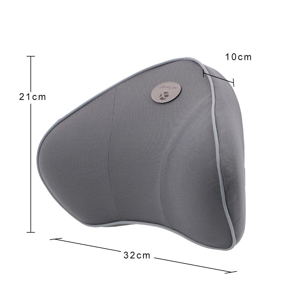 Gối kê cổ bằng mút hoạt tính 3D thoáng khí tiện dụng cho ghế ngồi xe hơi/ xe hơi