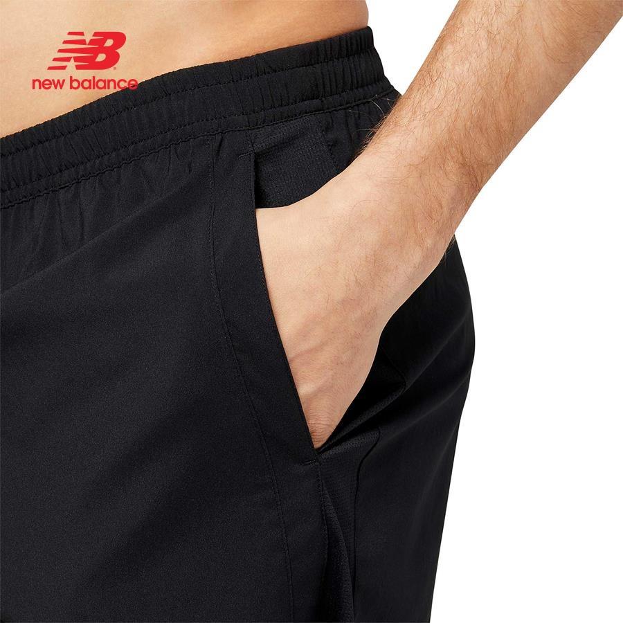 Quần ngắn thể thao nam New Balance APP RUNNING SHORTS M BLACK - AMS23228BK (form châu á