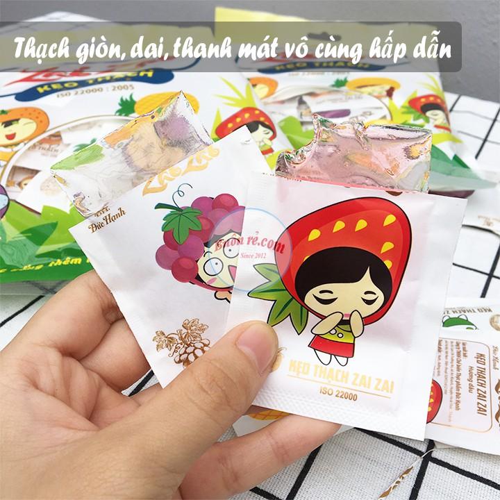 Kẹo thạch zai zai Đức Hạnh – gói 350gr – hương vị hoa quả ngon mê li – 01030 – Buôn Rẻ