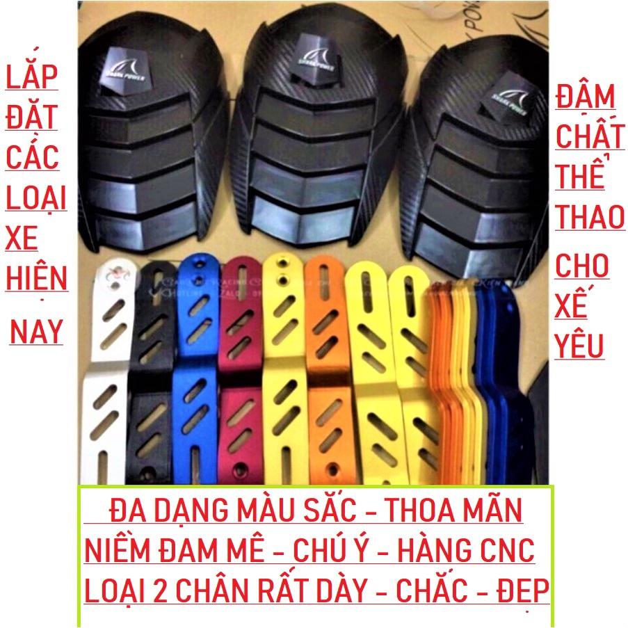 Bộ dè chắn bùn xe máy 2 chân kiểu ninja siêu ngầu đẳng cấp độ cho nhiều loại xe