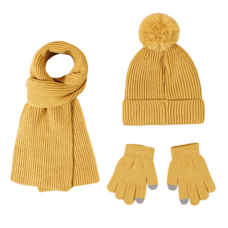 2021 Mới Mùa Đông Nón, Khăn Quàng Cổ trẻ Em Và Găng Tay Hay Bé Găng Tay Bé Nón Lưỡi Trai Cho Bé Trai Bé Gái Lứa Tuổi Từ 2-4 Và 4-7 Cho Bé bò Và Găng Tay