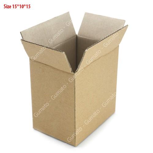 Hộp giấy P24 size 15x10x15 cm, thùng carton gói hàng Everest