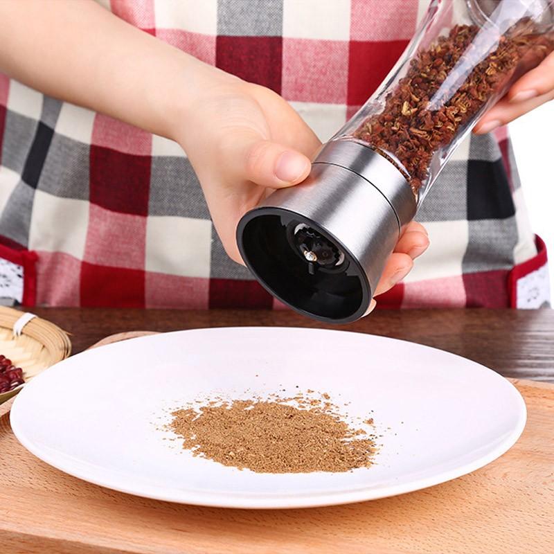 LỌ đựng và xay hạt tiêu đa năng