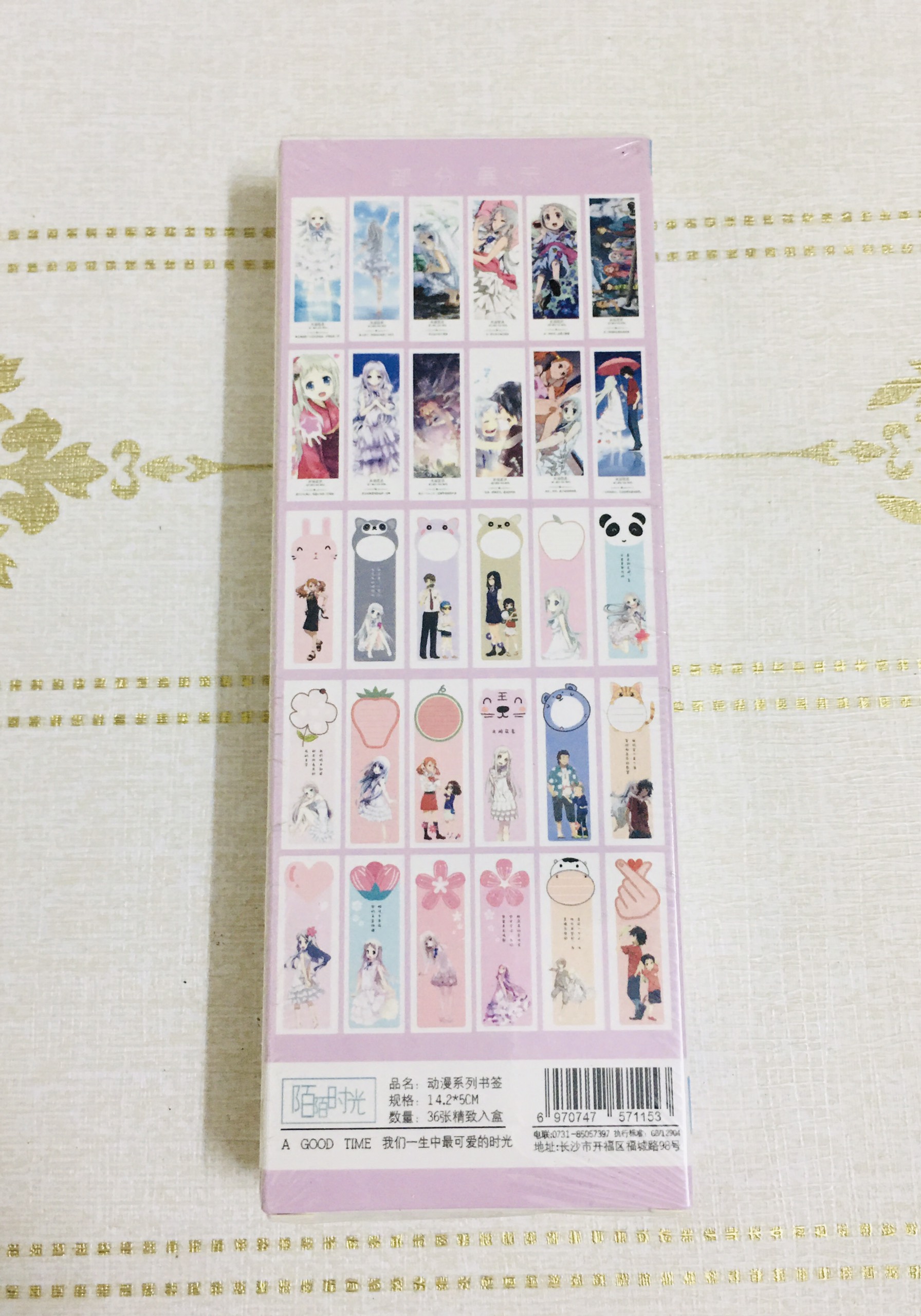 Hộp 36 Đánh Dấu Sách Bookmark Anohana ( giao mẫu ngẫu nhiên )