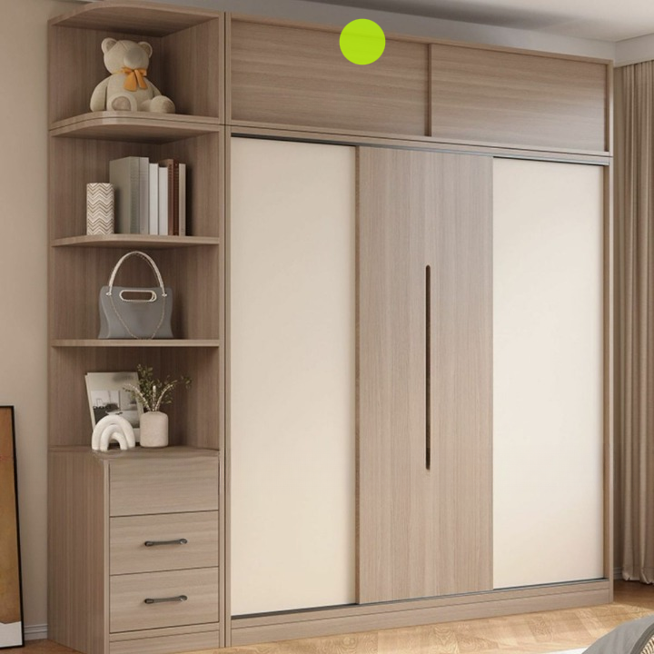 TỦ áo của lừa mẫu đại , Tủ đựng quần áo gỗ Tủ Áo Gỗ Công Nghiệp MDF Cánh Lùa Cao Cấp