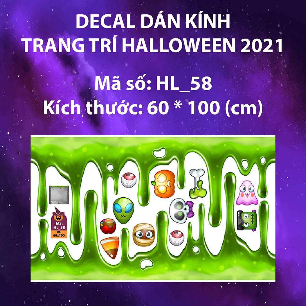 DECAL TRANG TRÍ HALLOWEEN 2021 COMBO BIA MỘ VÀ DRACULA