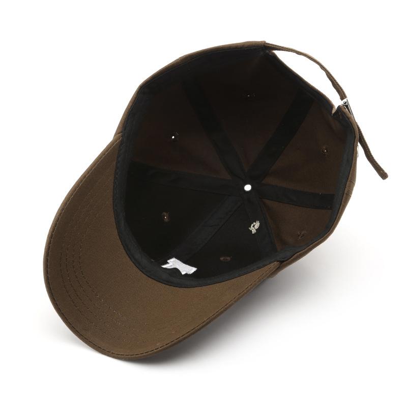 Sleckton Cotton Basketball Mũ cho phụ nữ và nam thư thời trang l hat bình thường hip hop snapback mũ vào mùa hè sun cap unisex Color: Brown Size: Adjustable