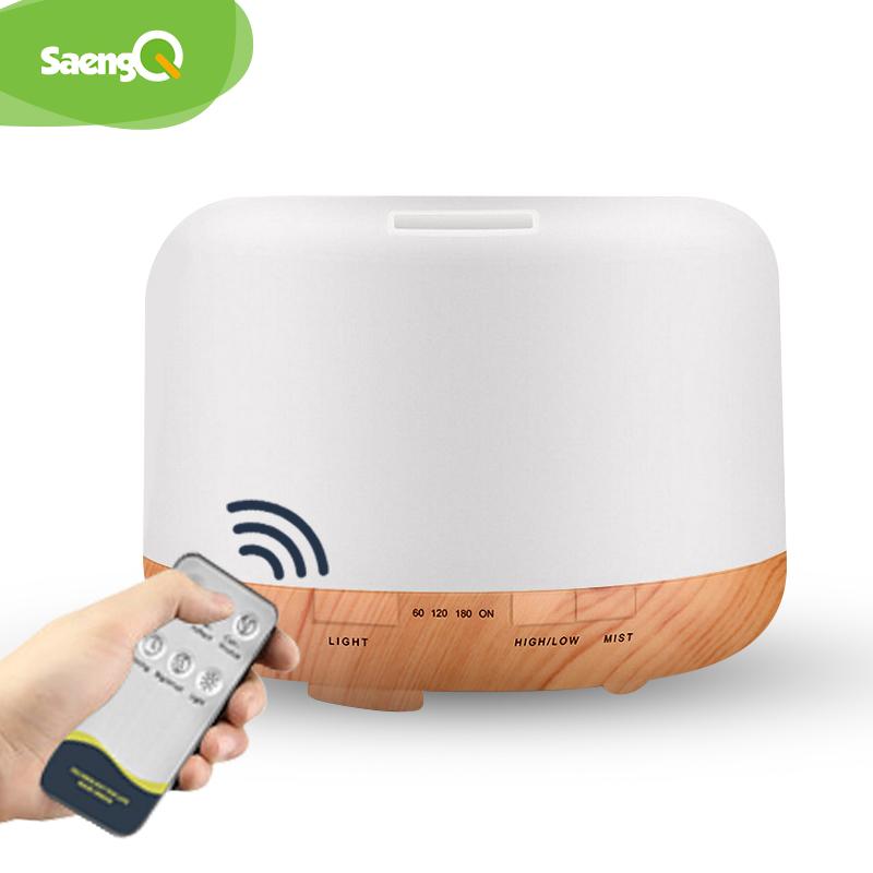 SaengQ Điện Máy Khuếch Tán Tinh Dầu Phun Sương Tạo Ẩm Không Khí 300ML 500ML 1000ML Siêu Âm Thanh Mát Phun Sương Tạo Phun Sương Tạo Ẩm Hình Ếch Con LED Tinh Dầu máy Khuếch Tán Tinh Dầu