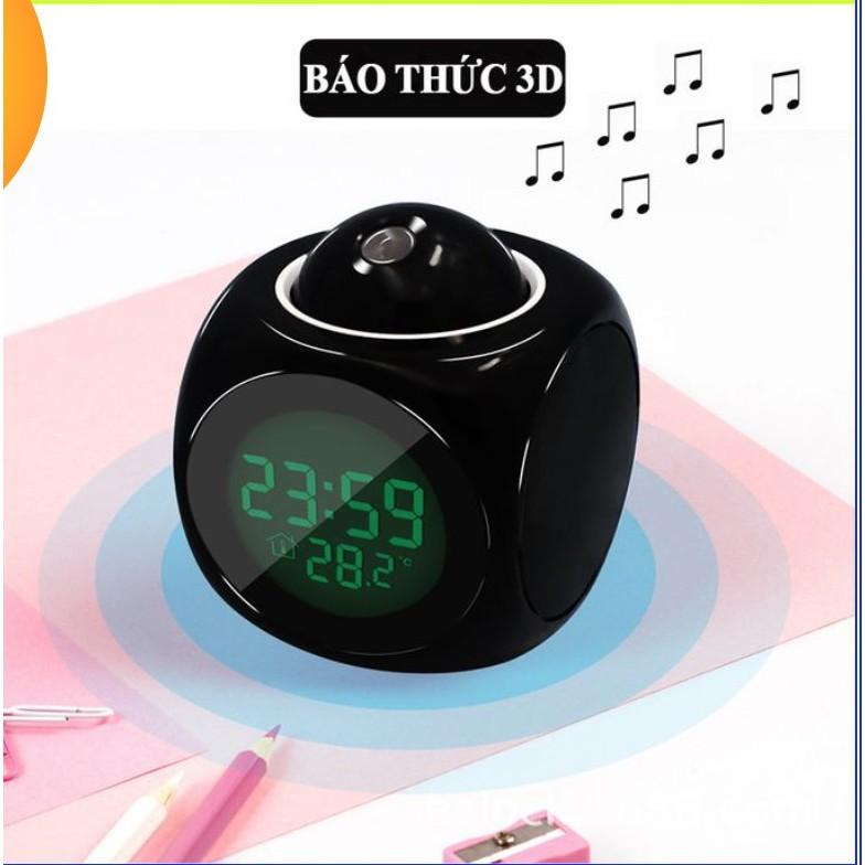 BÁO THỨC 3D SMART CLOCK Có Đèn LED