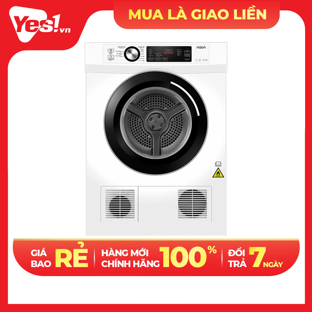 Máy sấy quần áo Aqua 7 kg AQH-V700F.W - Hàng Chính Hãng [Giao hàng toàn quốc]