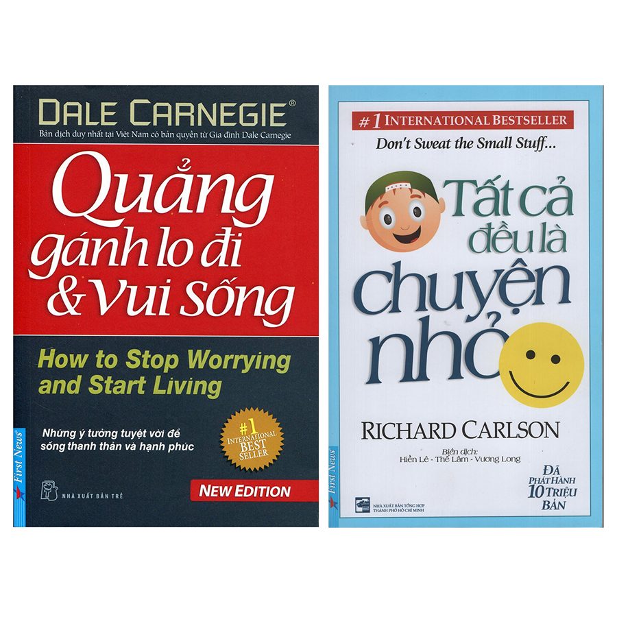 Combo Tất Cả Đều Là Chuyện Nhỏ  + Quẳng Gánh Lo Đi Và Vui Sống
