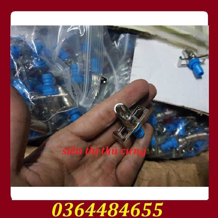 VAN UỐNG NƯỚC CHO THỎ - VÒI TỰ ĐỘNG MẠ CROM CHO THỎ GIÁ RẺ-VAN UỐNG TỰ ĐỘNG