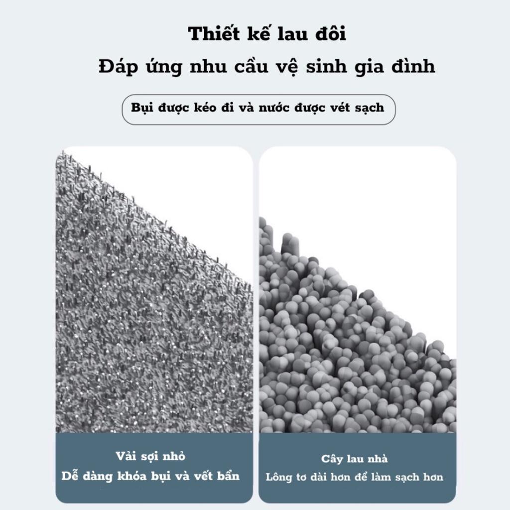 Chổi lau nhà thông minh 5in1 tam giác, chổi quét trần nhà,chổi chà sàn,lau kính thông minh xoay 360 độ chất liệu cao cấp