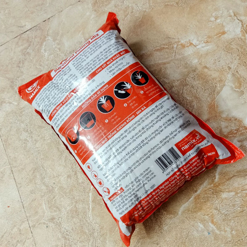 Đất Trồng Sen Đá Xương Rồng Namix ~3kg