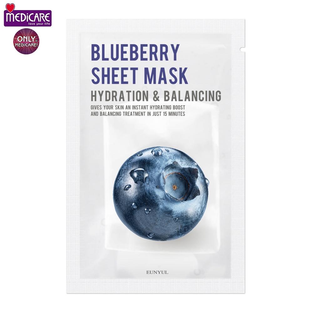 0130249 Mặt Nạ EUNYUL Purity Blueberry 22ml