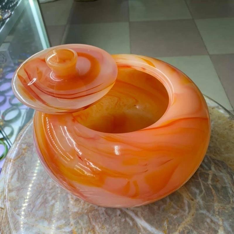 Thố, Hũ Đựng Đá Ngọc Huyết - đường kính 20cm
