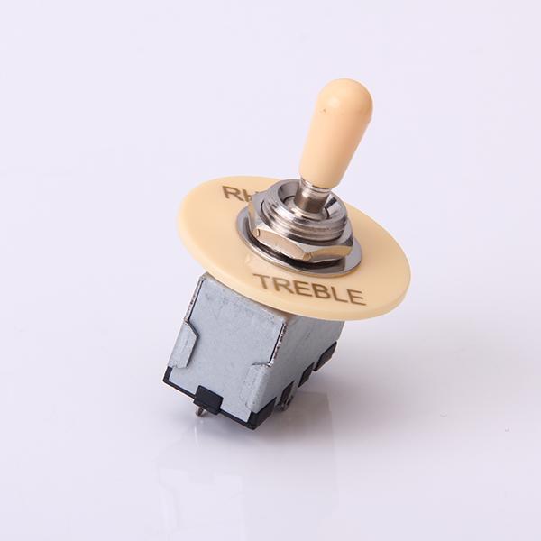 3 Way Toggle Switch Pickup Selector Switch Knob for LP Guitars
