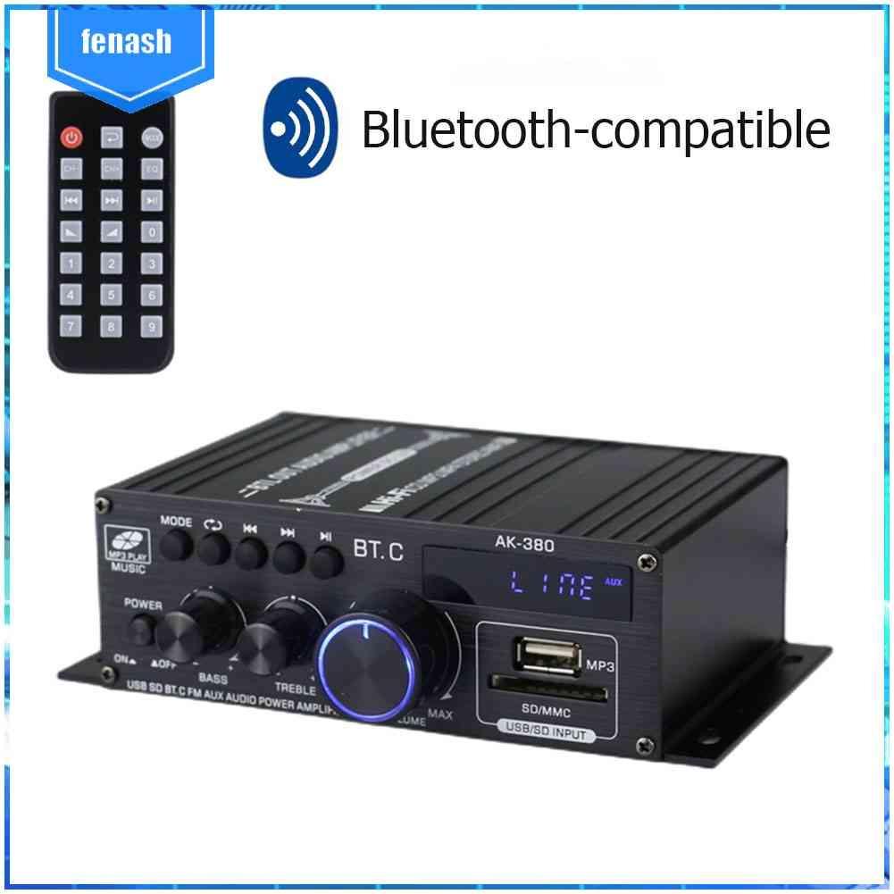 Bộ Khuếch Đại Âm Thanh HIFI AK380 2 Kênh 40W + 40W Karaoke