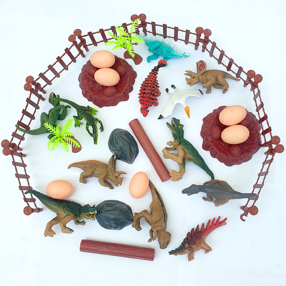 Đồ chơi mô hình khủng long 34 chi tiết Dinosaurs Jurassic World cho bé