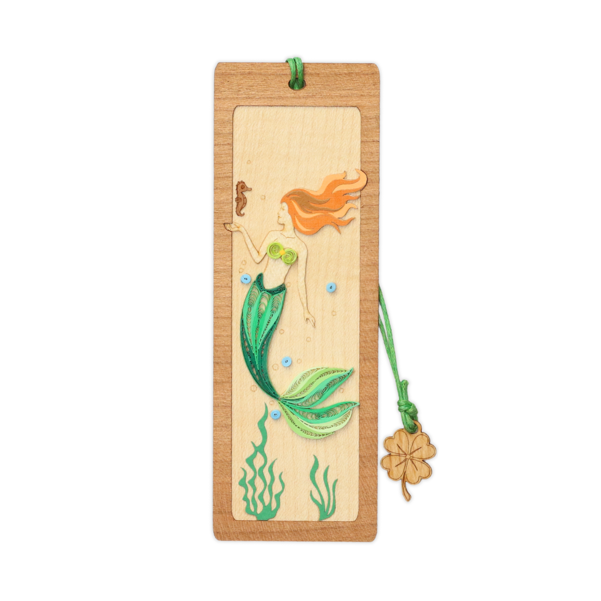 Bookmark Nghệ Thuật Giấy Xoắn - Nàng Tiên Cá - Song Of The Sea - Sea , Surf & Sun