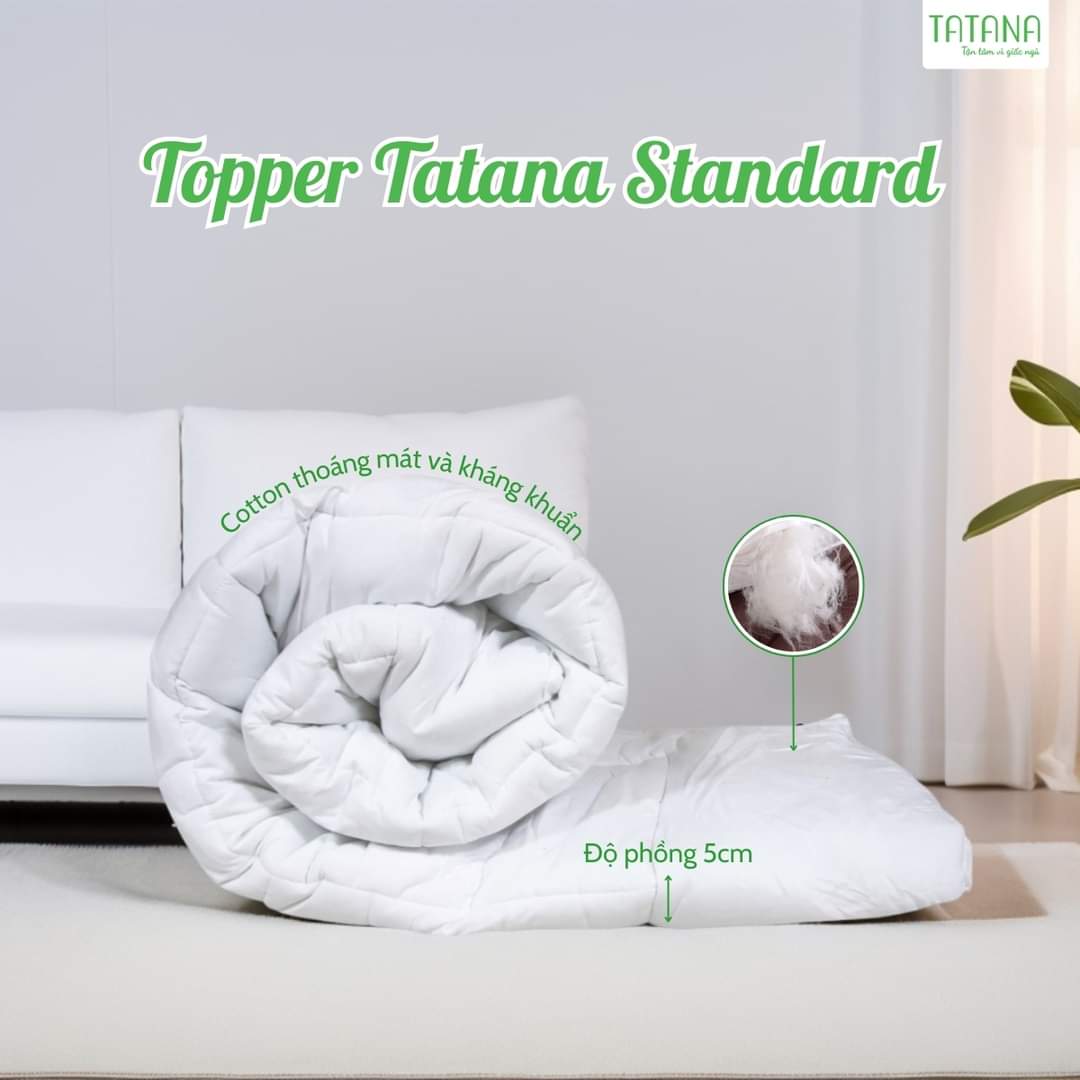 Hình ảnh Tấm làm mềm nệm Topper TATANA Standard 160x200x5cm