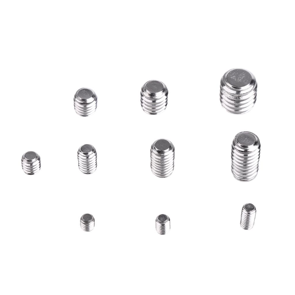 Các Loại 300 Miếng Allen Lục Giác Ốc Vít Máy Không Đầu Tuýp Lục Giác Bu Lông