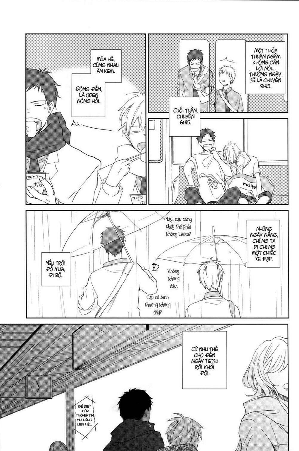 kuroko – tuyển thủ vô hình: the weather tomorrow chapter 1 8