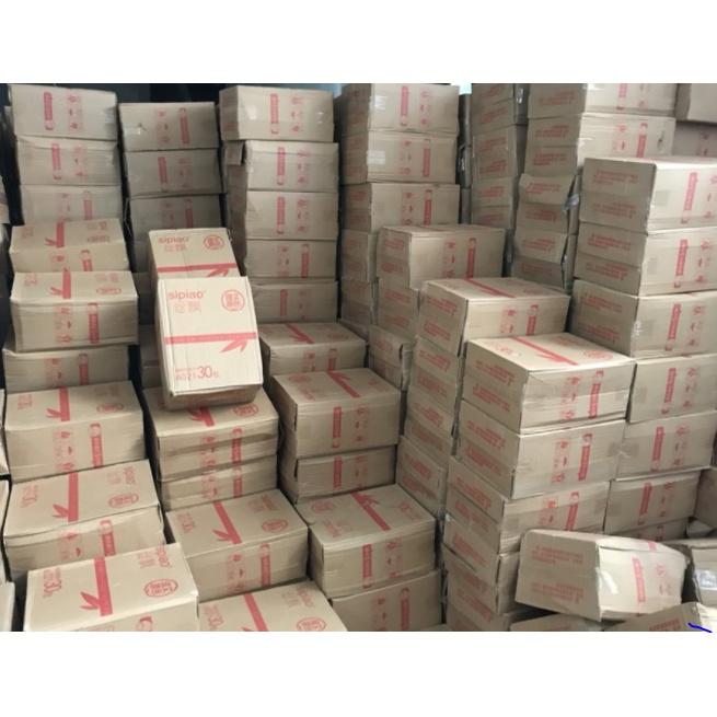 Thùng 30 gói giấy ăn gấu trúc Sipiao, loại to 300 tờ/gói