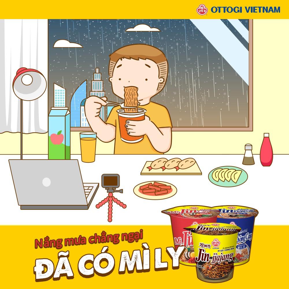 Combo 6 Ly Mì Jin Cay Ottogi 65g