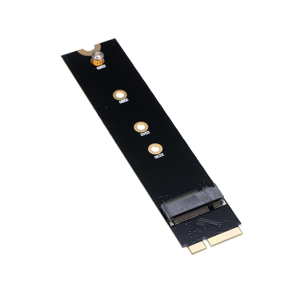 M.2 NGFF SATA Adapter Card Replacement for Apple A1465 A1466 MD223 Converter Card Support 2230/2242/2260/2280