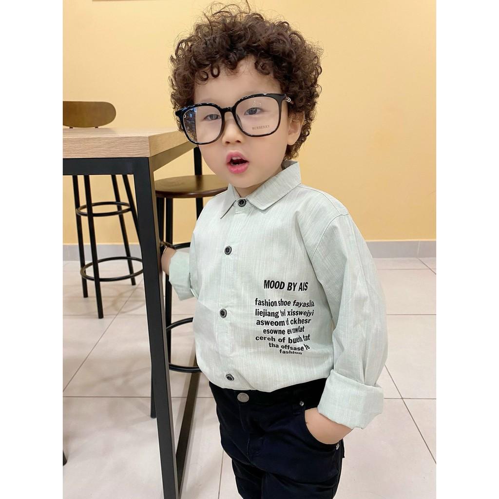 ÁO SƠ MI CHO BÉ TRAI TỪ 10 - 30KG HÀNG CAO CẤP