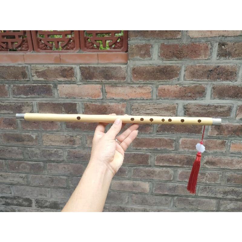 Sáo Trúc Đô Bọc Inoc Cao Cấp - Tặng Túi Đựng Và Dây Treo Cao Cấp