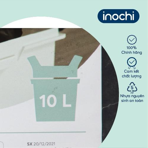 Lô túi rác tiện dụng Inochi - Soji 4 x 10L có quai cầm(gồm 4 cuộn)