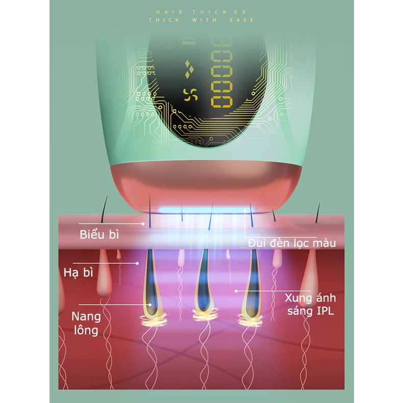 Máy Triệt Lông Sothing IPL 990000 Xung, Sử Dụng Công Nghệ Cao, Kết Hợp Trẻ Hóa Làn Da- Hàng Chính Hãng