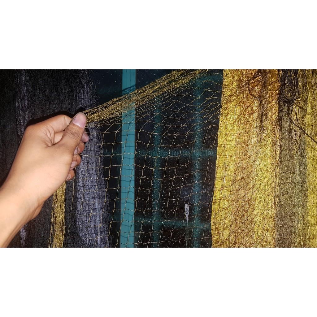 50m lưới bẫy rắn lỗ 4 phân bẫy rắn từ 0.4kg tới 2kg cao 50cm ( 1 tay dài 10m , 50m được 5 tay ) lười dù thái.