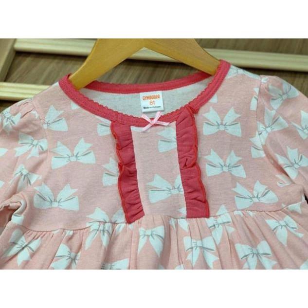 Bộ dài tay thun borip xuất khẩu dáng babydoll cho bé gái size đại từ 25 đến 40kg - Bộ quần áo bé gái - pikakids