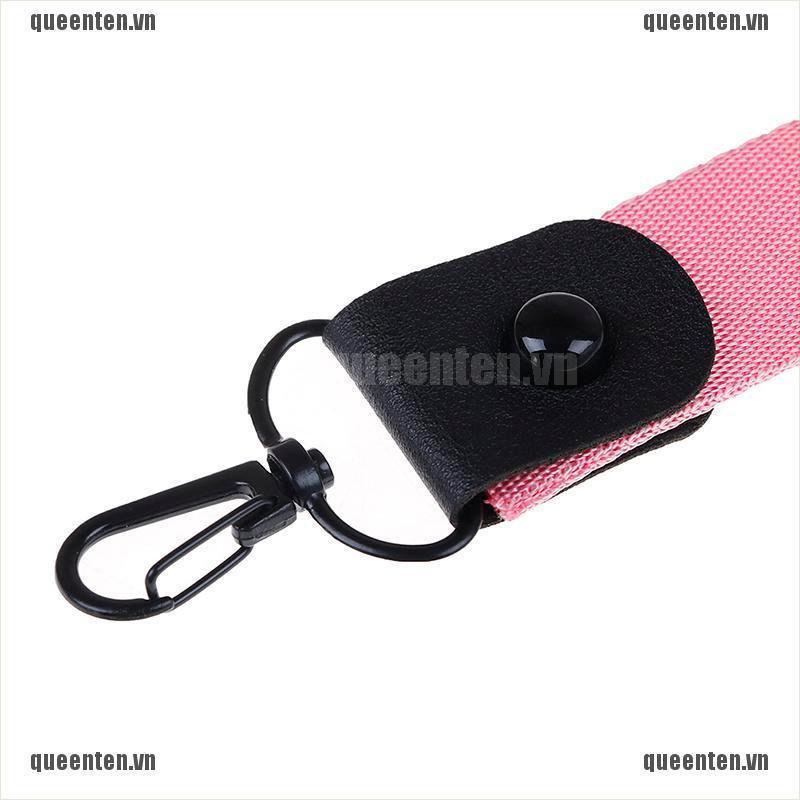 Solid Color Mobile Phone Straps keychain Tag Neck Lanyards ID Card Hang Rope QUVN