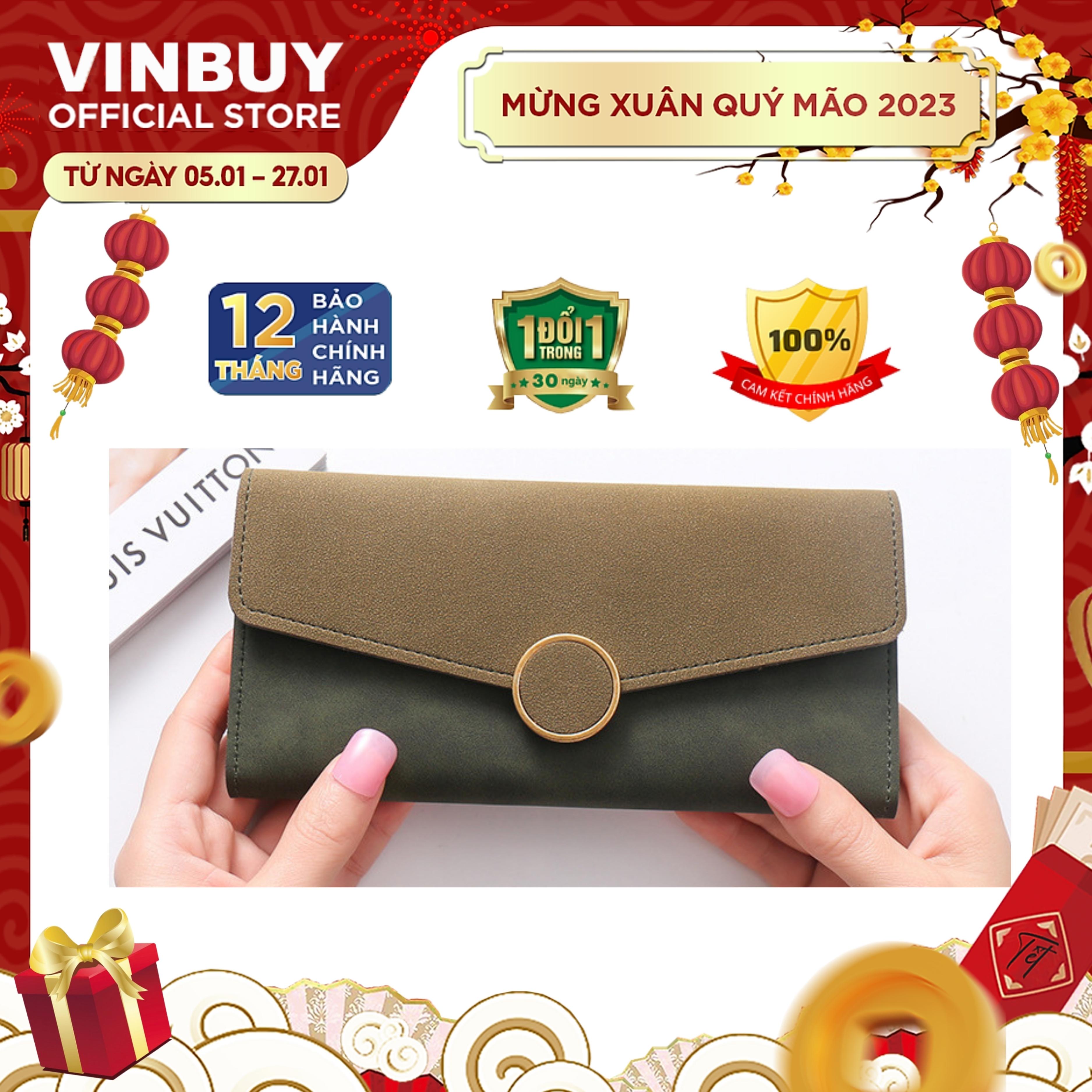 Bóp Ví Nữ Cầm Tay Thời Trang Cao Cấp Phong Cách Vintage Nhã Nhặn Sang Trọng, Ví Cầm Tay Dự Tiệc Quý Phái Đẳng Cấp, Món Quà Tuyệt Vời Cho Phái Nữ – Chính Hãng VinBuy