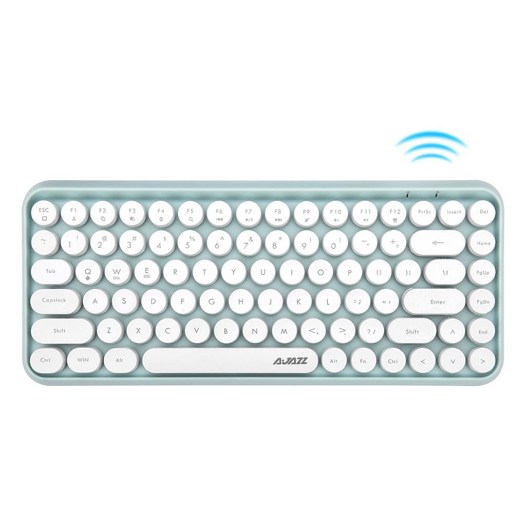 308i Bluetooth Wireless Keyboard 84 Keys Round