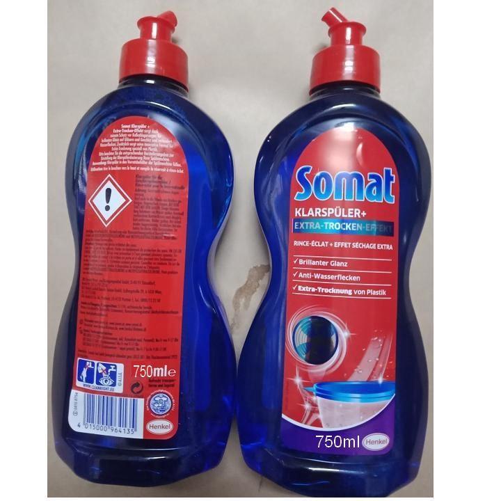 Combo 2 chai nước làm bóng somat 750ml dùng cho máy