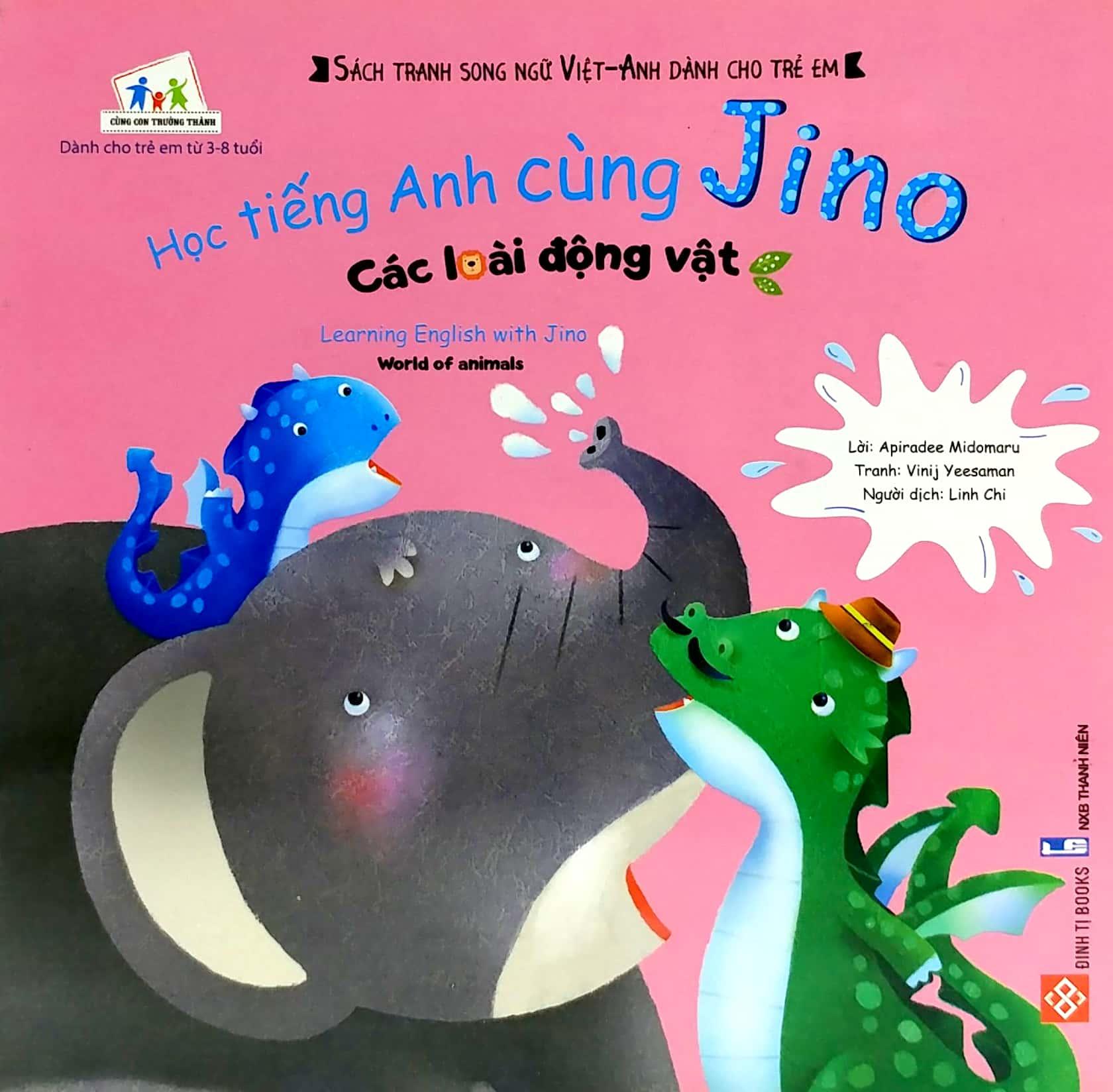 Học Tiếng Anh Cùng Jino - Learning English With Jino - Các Loài Động Vật - World Of Animals